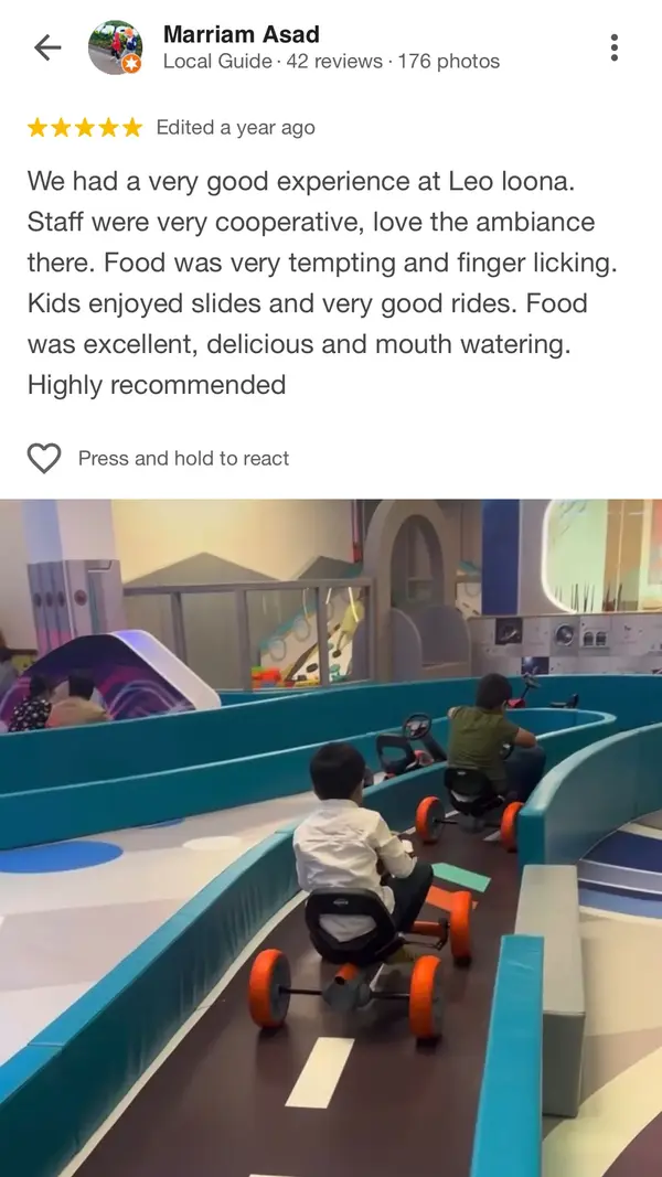Customer review